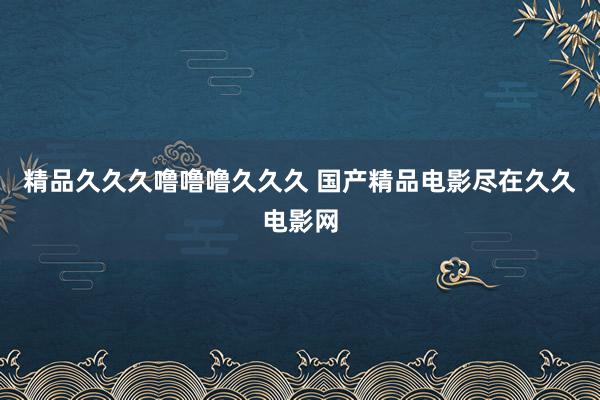 精品久久久噜噜噜久久久 国产精品电影尽在久久电影网