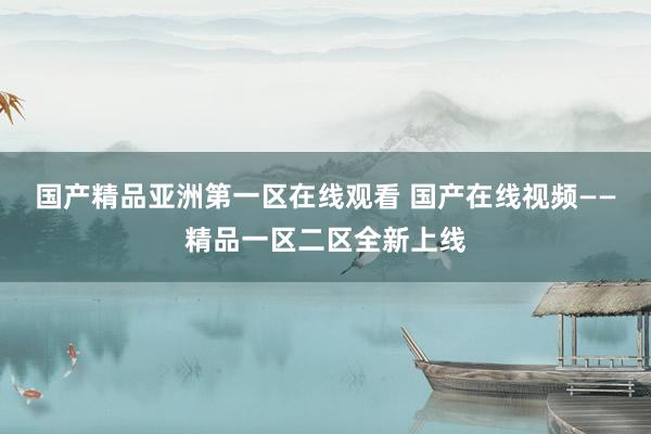 国产精品亚洲第一区在线观看 国产在线视频——精品一区二区全新上线