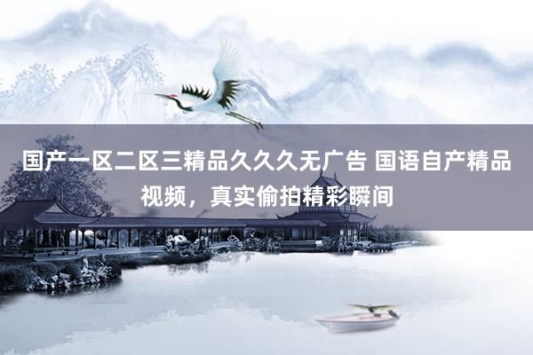 国产一区二区三精品久久久无广告 国语自产精品视频，真实偷拍精彩瞬间